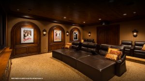 Brown Home Theater