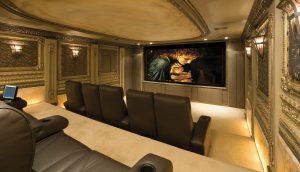 Basement home Theater