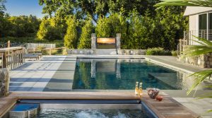 Outdoor TV by the Pool