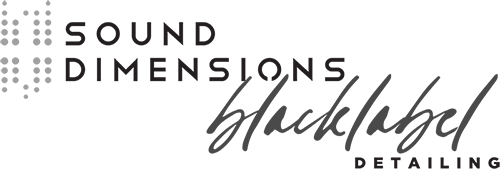 Sound Dimensions Black Label Detailing Logo