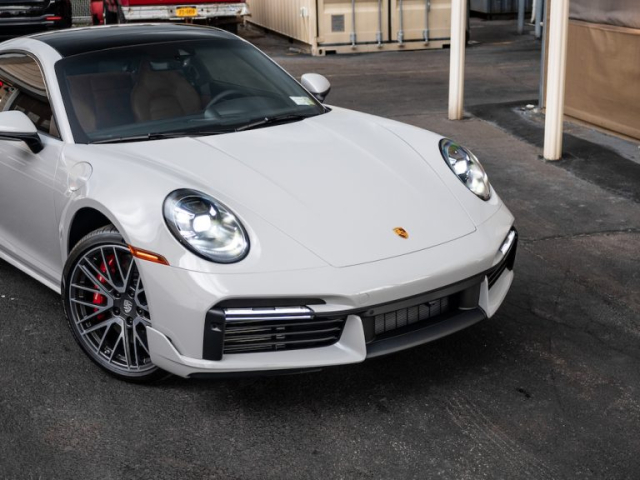 Porsche 911 turbo S parked