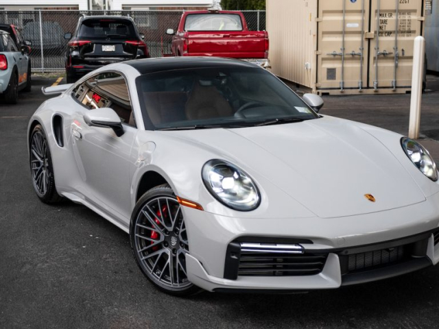 Porsche 911 turbo S parked