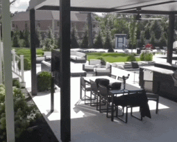 Complete Outdoor Sound System & Samsung Terrace TV Install by Sound Dimensions